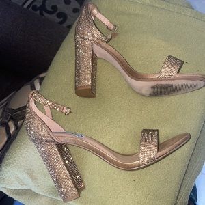 Steve Madden Rhinestone crystal heels